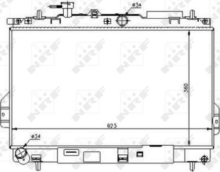 NRF 53362 - Hladnjak, hladjenje motora www.molydon.hr