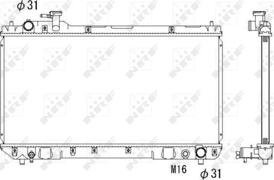 NRF 53275 - Hladnjak, hladjenje motora www.molydon.hr