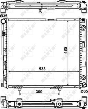 NRF 53785 - Hladnjak, hladjenje motora www.molydon.hr