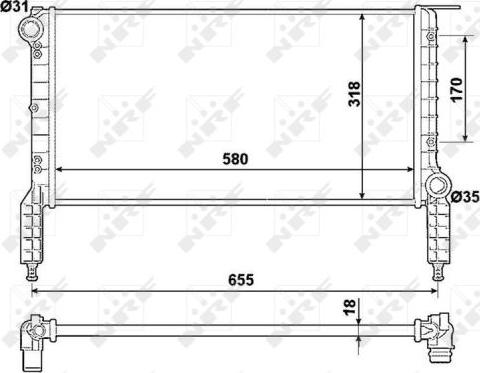 NRF 53788 - Hladnjak, hladjenje motora www.molydon.hr