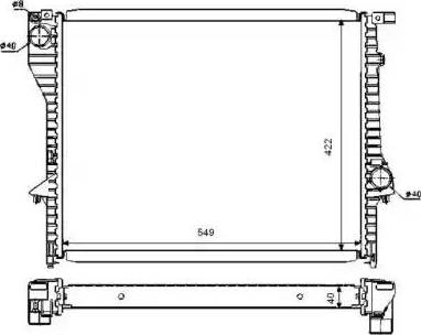 NRF 53730 - Hladnjak, hladjenje motora www.molydon.hr