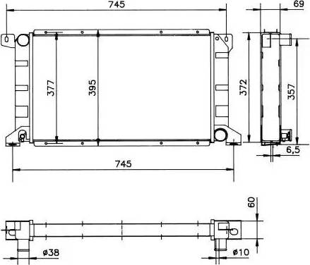 NRF 52034 - Hladnjak, hladjenje motora www.molydon.hr