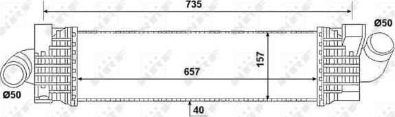 NRF 30906 - Intercooler, hladnjak www.molydon.hr