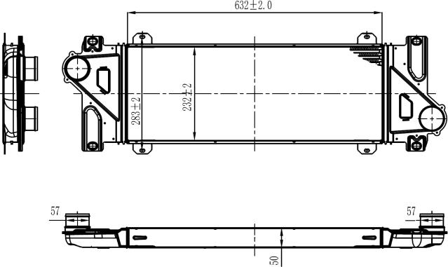 NRF 309110 - Intercooler, hladnjak www.molydon.hr