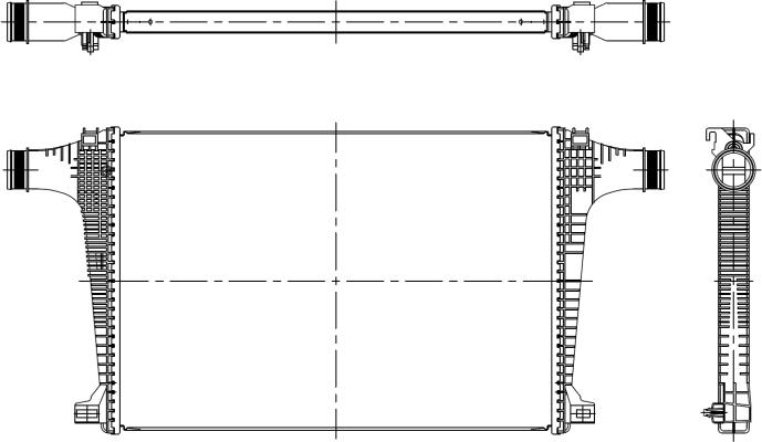 NRF 309121 - Intercooler, hladnjak www.molydon.hr