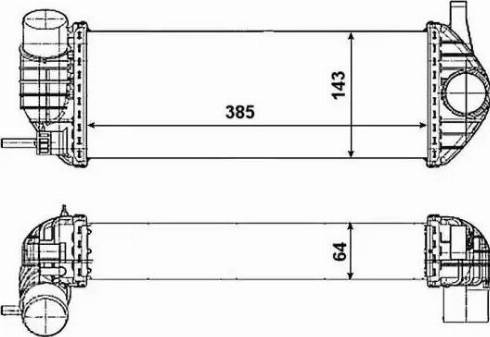 NRF 30467 - Intercooler, hladnjak www.molydon.hr