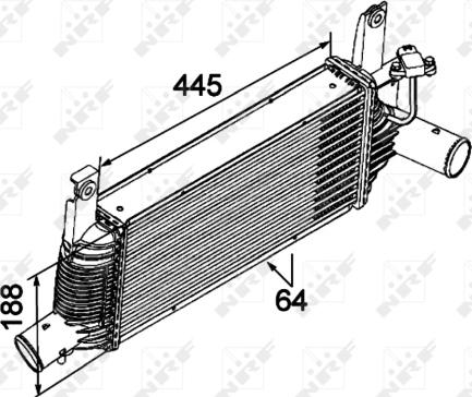 NRF 30527 - Intercooler, hladnjak www.molydon.hr