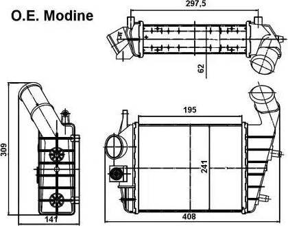 NRF 30123 - Intercooler, hladnjak www.molydon.hr