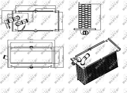 NRF 30292 - Intercooler, hladnjak www.molydon.hr