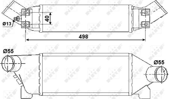 NRF 30259 - Intercooler, hladnjak www.molydon.hr