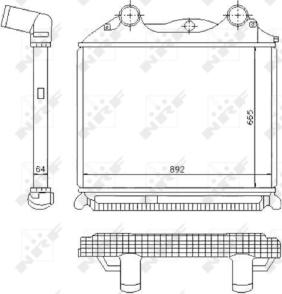 NRF 30204 - Intercooler, hladnjak www.molydon.hr