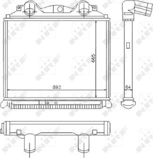 NRF 30203 - Intercooler, hladnjak www.molydon.hr