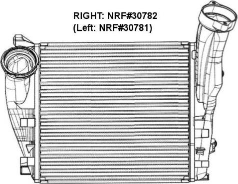 NRF 30782 - Intercooler, hladnjak www.molydon.hr