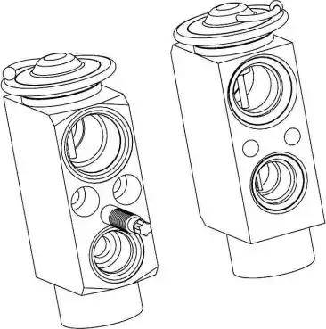NRF 38404 - Ekspanzioni ventil, klima-Uređaj www.molydon.hr