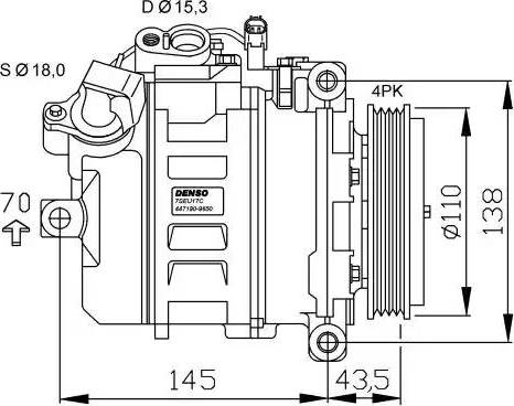 NRF 32520G - Kompresor, klima-Uređaj www.molydon.hr