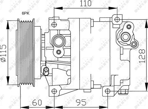 NRF 32169G - Kompresor, klima-Uređaj www.molydon.hr