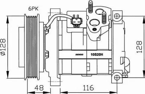 NRF 32203G - Kompresor, klima-Uređaj www.molydon.hr