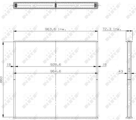 NRF 29587 - Sace hladnjaka, hladjenje motora www.molydon.hr