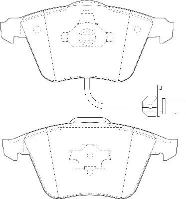 Omnicraft 2134992 - Komplet Pločica, disk-kočnica www.molydon.hr