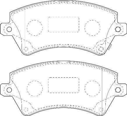 Omnicraft 2135146 - Komplet Pločica, disk-kočnica www.molydon.hr