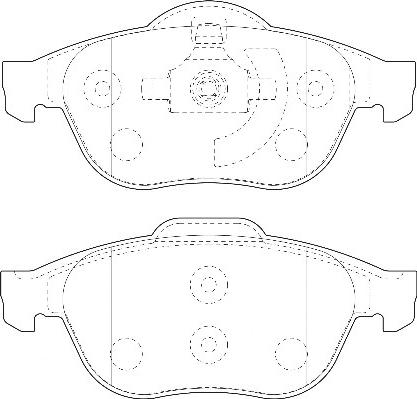 Omnicraft 2135126 - Komplet Pločica, disk-kočnica www.molydon.hr