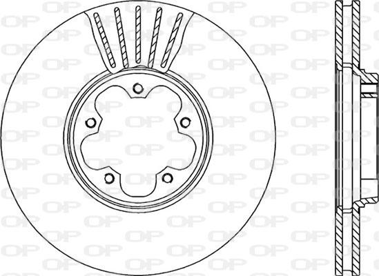 Open Parts BDA1947.20 - Kočioni disk www.molydon.hr