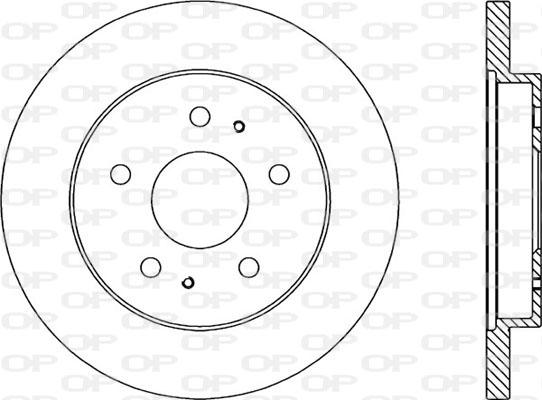 Open Parts BDA1920.10 - Kočioni disk www.molydon.hr