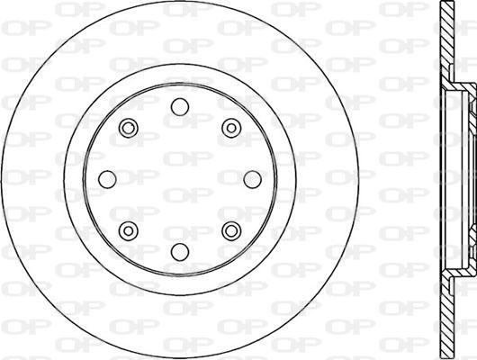 Open Parts BDA1426.10 - Kočioni disk www.molydon.hr