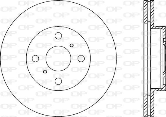 Open Parts BDA1640.20 - Kočioni disk www.molydon.hr