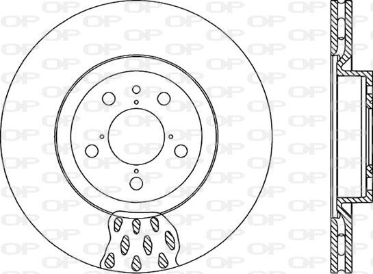 Open Parts BDR1015.20 - Kočioni disk www.molydon.hr