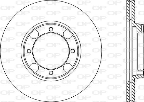 Open Parts BDA1192.20 - Kočioni disk www.molydon.hr