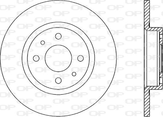 Optimal NK209932 - Kočioni disk www.molydon.hr