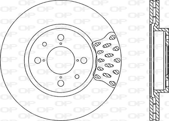 Open Parts BDA1146.20 - Kočioni disk www.molydon.hr