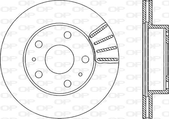 Open Parts BDA1152.20 - Kočioni disk www.molydon.hr