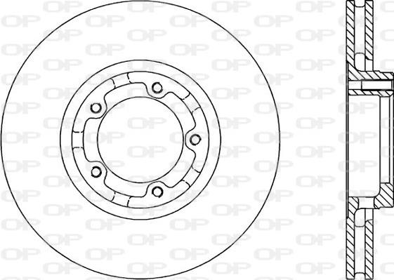 Open Parts BDA1182.20 - Kočioni disk www.molydon.hr