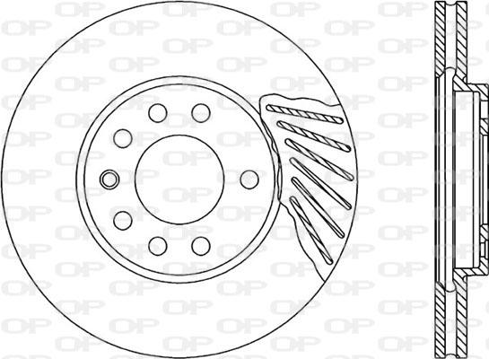 Open Parts BDR1808.20 - Kočioni disk www.molydon.hr