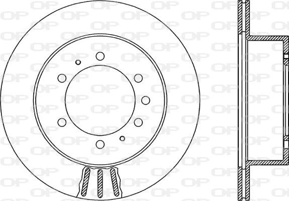 Kavo Parts BR-6766-C - Kočioni disk www.molydon.hr