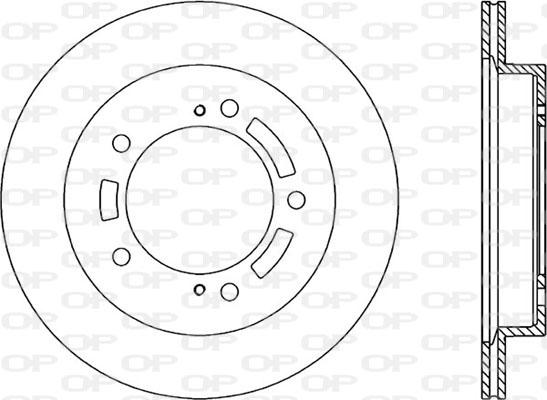 Open Parts BDA1821.20 - Kočioni disk www.molydon.hr