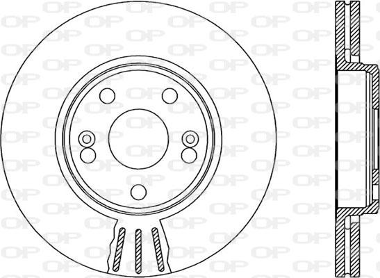 Open Parts BDA1879.20 - Kočioni disk www.molydon.hr