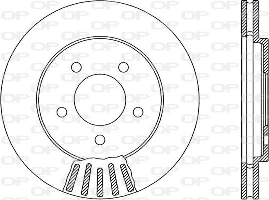 Open Parts BDA1871.20 - Kočioni disk www.molydon.hr