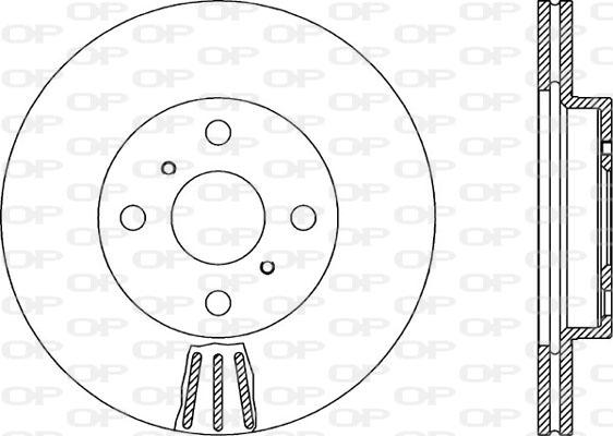 Open Parts BDA1877.20 - Kočioni disk www.molydon.hr