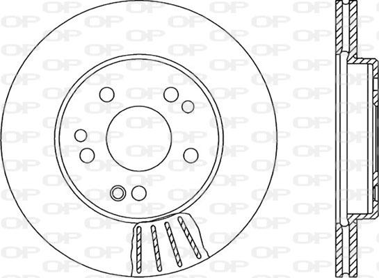 Open Parts BDA1295.20 - Kočioni disk www.molydon.hr