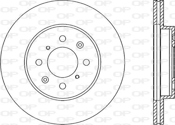 Open Parts BDA1215.20 - Kočioni disk www.molydon.hr