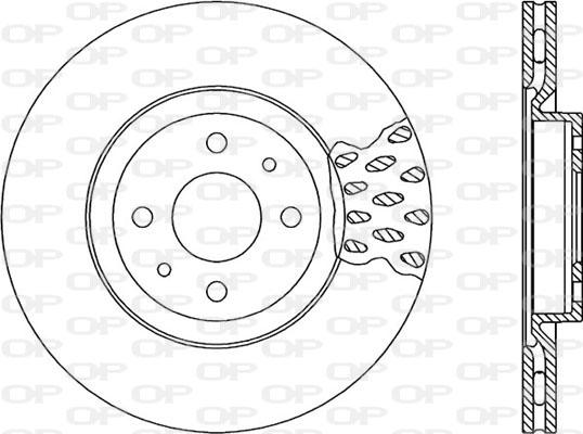 Open Parts BDA1231.20 - Kočioni disk www.molydon.hr