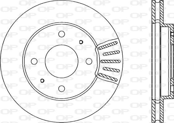 Open Parts BDA1794.20 - Kočioni disk www.molydon.hr