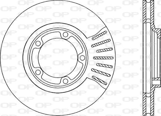 Open Parts BDA1791.20 - Kočioni disk www.molydon.hr