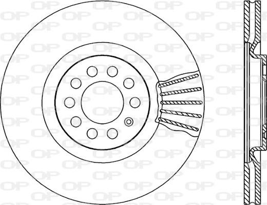 Open Parts BDA1744.20 - Kočioni disk www.molydon.hr