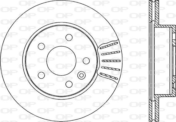 Open Parts BDA1704.20 - Kočioni disk www.molydon.hr