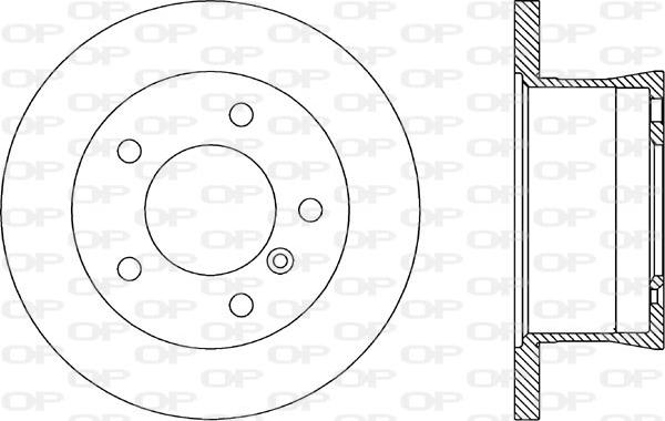 Open Parts BDA1785.10 - Kočioni disk www.molydon.hr