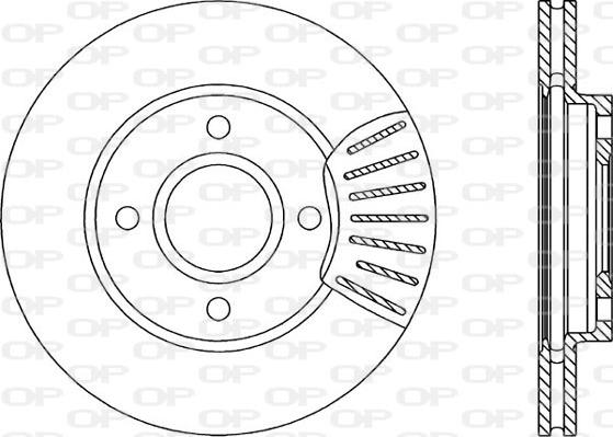 Open Parts BDR1739.20 - Kočioni disk www.molydon.hr